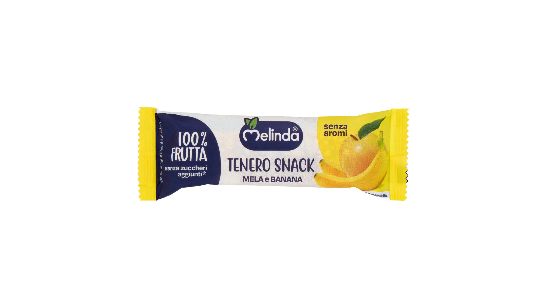 BARRETTA TENERO SNACK GR 25 MELA BANANA