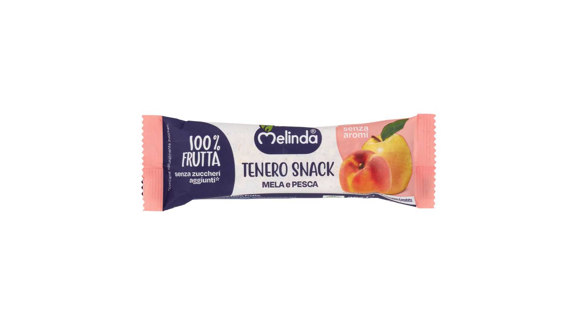 BARRETTA TENERO SNACK GR 25 MELA PESCA